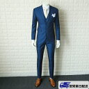 【翌営業日発送】春夏秋 メンズスーツ スリム スリーピース ビジネススーツ suit セットアップ スーツ ブルー 紳士 メンズ フォーマルスーツ 大きいサイズ 紳士服 結婚式 成人式 eg113c0g4kc /返品・交換・同梱不可