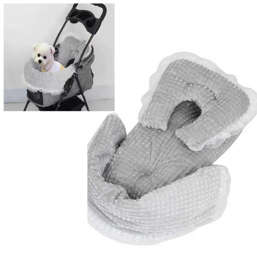 ペットカート 兼用マット ベッド 冬 ペットベッド 寝袋 高級 クッション もこもこ お散歩 小型犬 猫 ふ..