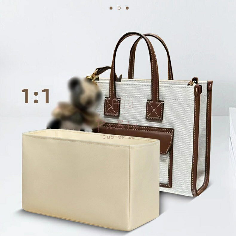 バッグインバッグ バーバリー Burberry Freya対応 ナイロン 軽量 自立 インナーバッグ チャック付き 小さめ 大き sunnystation-10003852 Sunny Station サンプル画像2