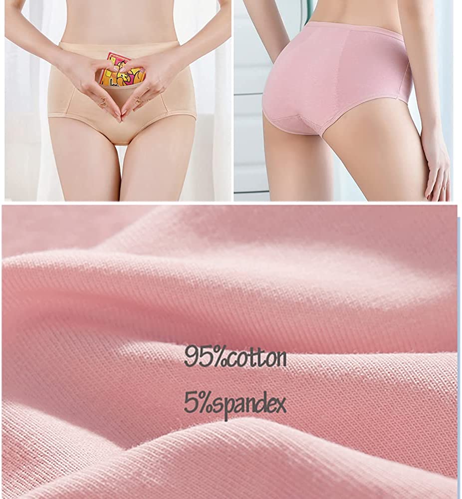 4枚セット サニタリーショーツ 綿 生理用ショ...の紹介画像3