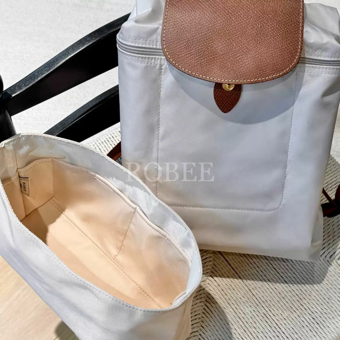 ✨美品✨ロンシャン ルフローネ リュック グレー レザー ロゴ 楽天市場】ロンシャン レザー リュック ルフローネの通販