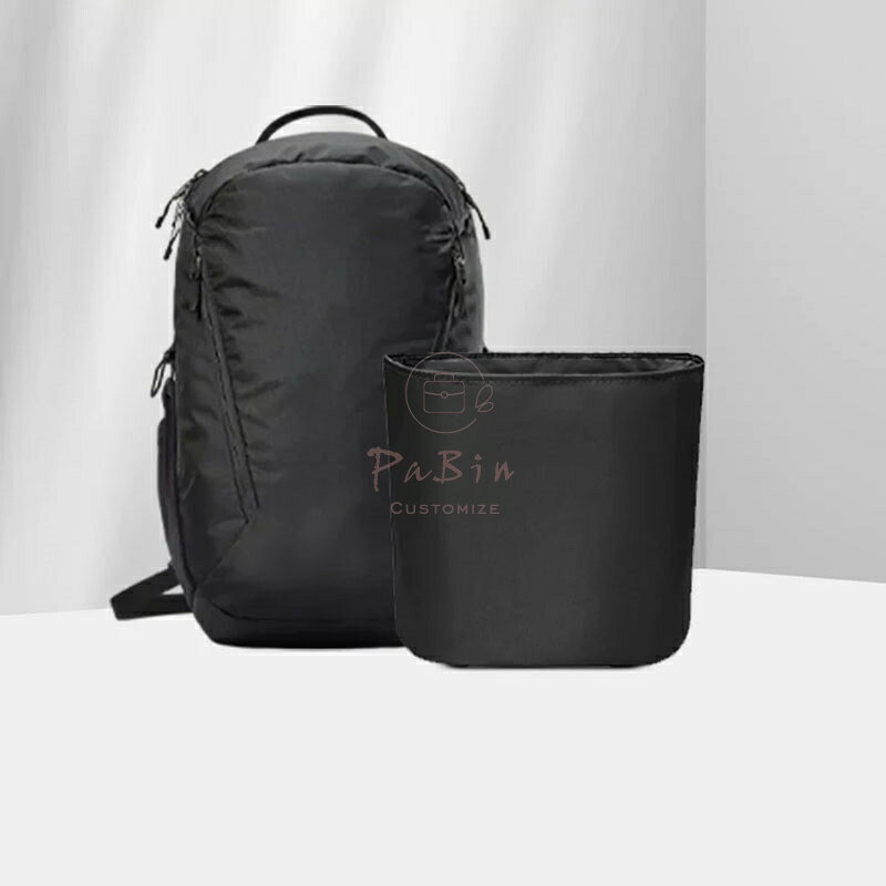 バッグインバッグ アークテリクス マンティス 26 バッグ対応 ARC'TERYX Mantis26対応 ナイロン 軽量 自立 インナーバッグ チャック付き 小さめ 大きめ バッグの中 整理 整頓 通勤 旅行バッグ 防水 水洗可能 バッグ 内部 底 汚れ防止 PaBin sunnystation-10006274 Sunny Station サンプル画像3