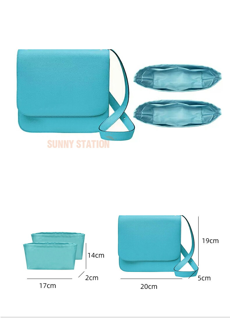 バッグインバッグ エルメス Hermes2002対応 ナイロン 軽量 自立 インナーバッグ チャック付き 小さめ 大きめ バッグの中 整理 整頓 通勤 旅行バッグ 防水 水洗可能 バッグ 内部 底 汚れ防止 PaBin