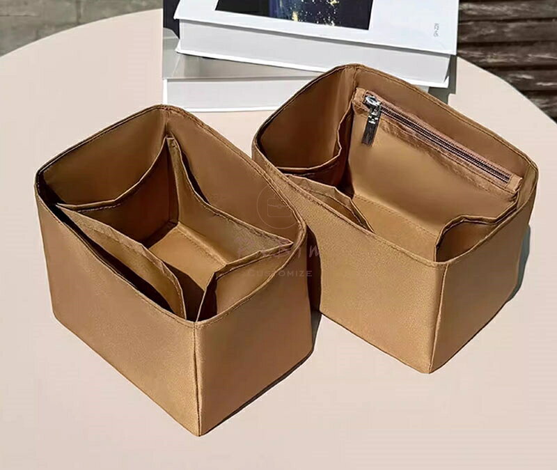 バッグインバッグ ルイヴィトン Louis Vuitton NOE BB NM対応 ナイロン 軽量 自立 インナーバッグ チャック付き 小さめ 大きめ バッグの中 整理 整頓 通勤 旅行バッグ 防水 水洗可能 バッグ 内部 底 汚れ防止 PaBin sunnystation-10003815 Sunny Station サンプル画像3