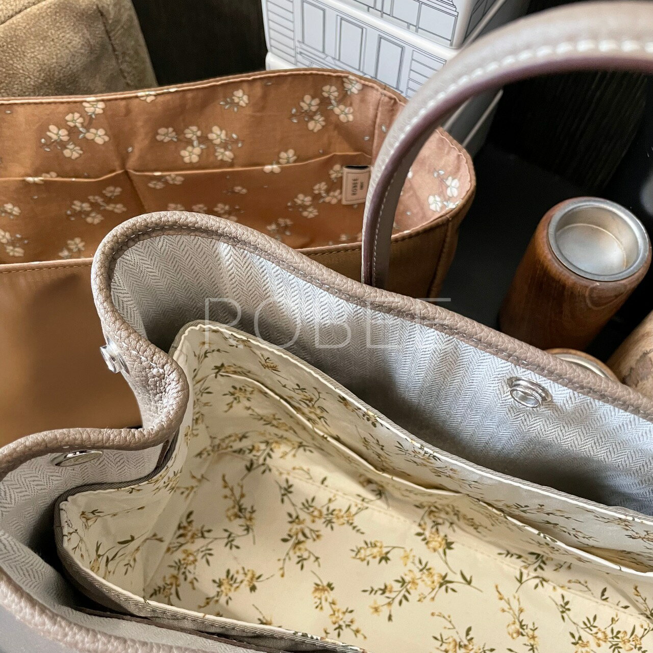 【新発売 エルメス専用】 バッグインバッグ おしゃれ レディース インナーバッグ ...