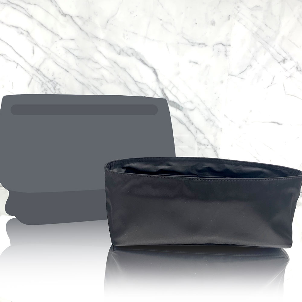 バッグインバッグ イブサンローラン YVES SAINT LAURENT Niki対応 ナイロン軽量 自立 インナーバッグ ..