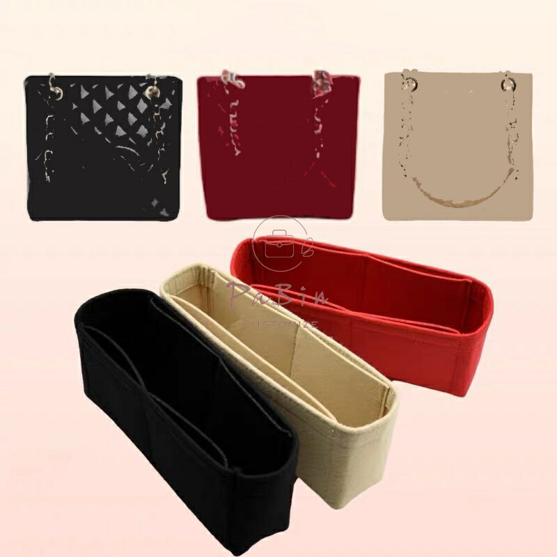 バッグインバッグ CHANELシャネル PST/PTT対応 インナーバッグ レディース フェル...