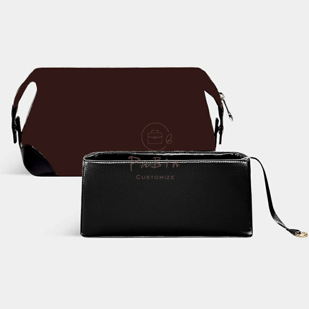 バッグインバッグ ゴヤール Goyard Bowling25対応 シルク 軽量 自立 インナーバッグ チャック付き 小さめ 大きめ バッグの中 整理 整頓 通勤 旅行バッグ 防水 水洗可能 バッグ 内部 底 汚れ防止 PaBin