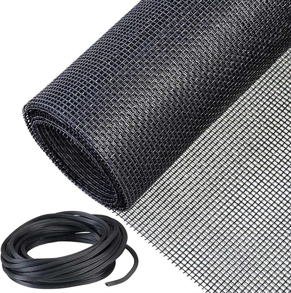 Rakuten - 網戸カーテン 網戸張り替え 張り替え用品 180*200cm 防虫ネット 換気 防蚊 防虫 通気 DIY自由にカット可能 耐久性がある