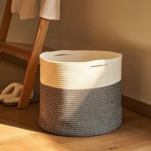 40cmx40cmx35cm 毛布収納 綿織バ...の紹介画像3