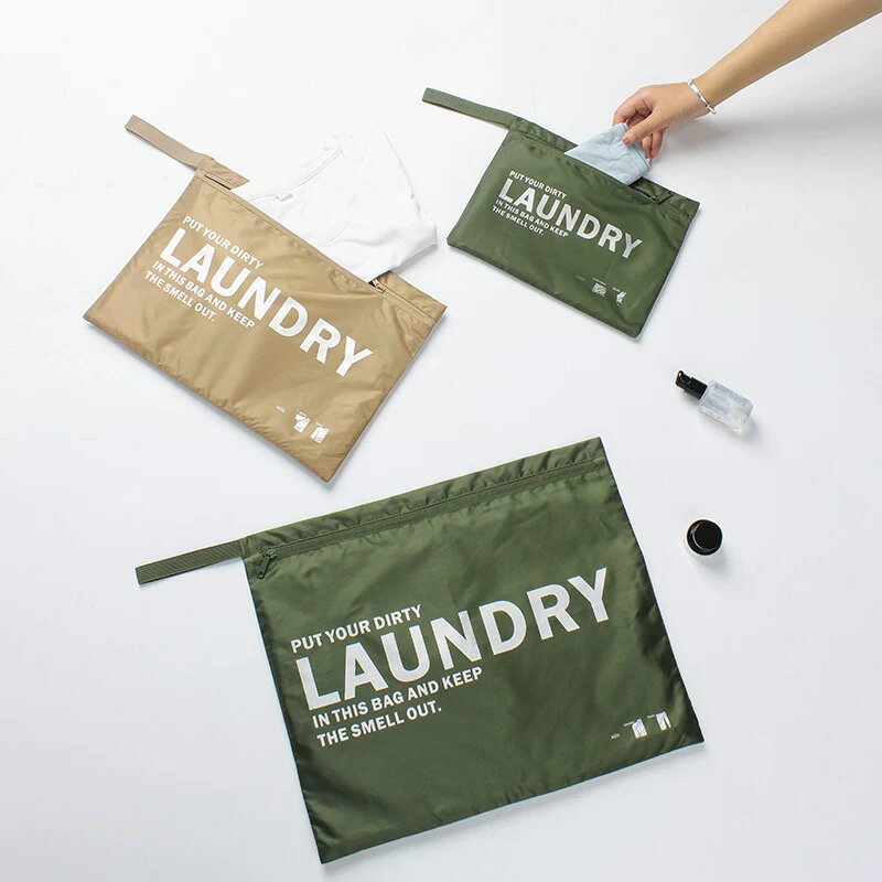 トラベルポーチ 3枚(S+M+L)セット 旅行用収納袋 旅行ポーチ 収納ポーチ 衣類整理 節約 仕分け 防水加工..