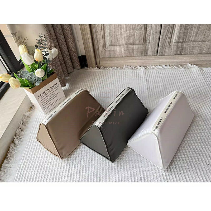 【かばんの型崩れ防止用】バッグクッション 保管用 まくら 枕シェイパー インサート 高級サテン Hermes Birkin 25/30/35対応 エルメス対応 自立 軽い インナーバッグ レディース ポリエステルト 母の日 PaBin（枕シェイパーのみの販売）