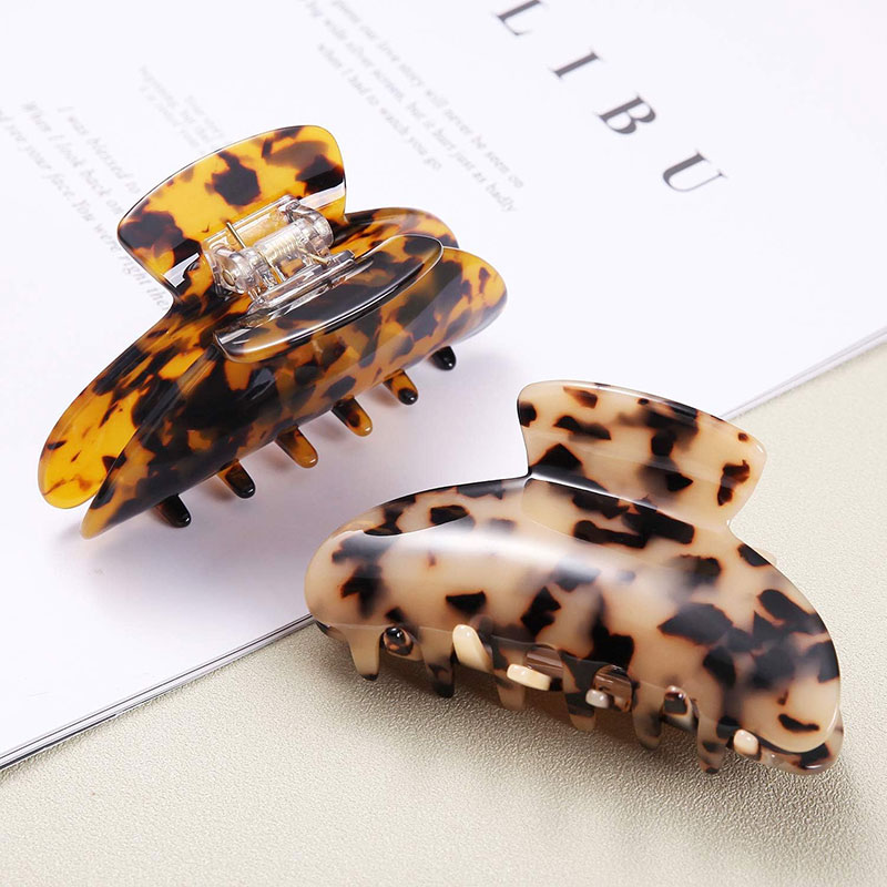 Rakuten - 2個セット ヘアクリップ バンスクリップ 髪留め 髪飾り ヘアアクセサリー クリップ しっかり 大きめ 女の子 ヘアキャッチ おしゃれ プレゼント