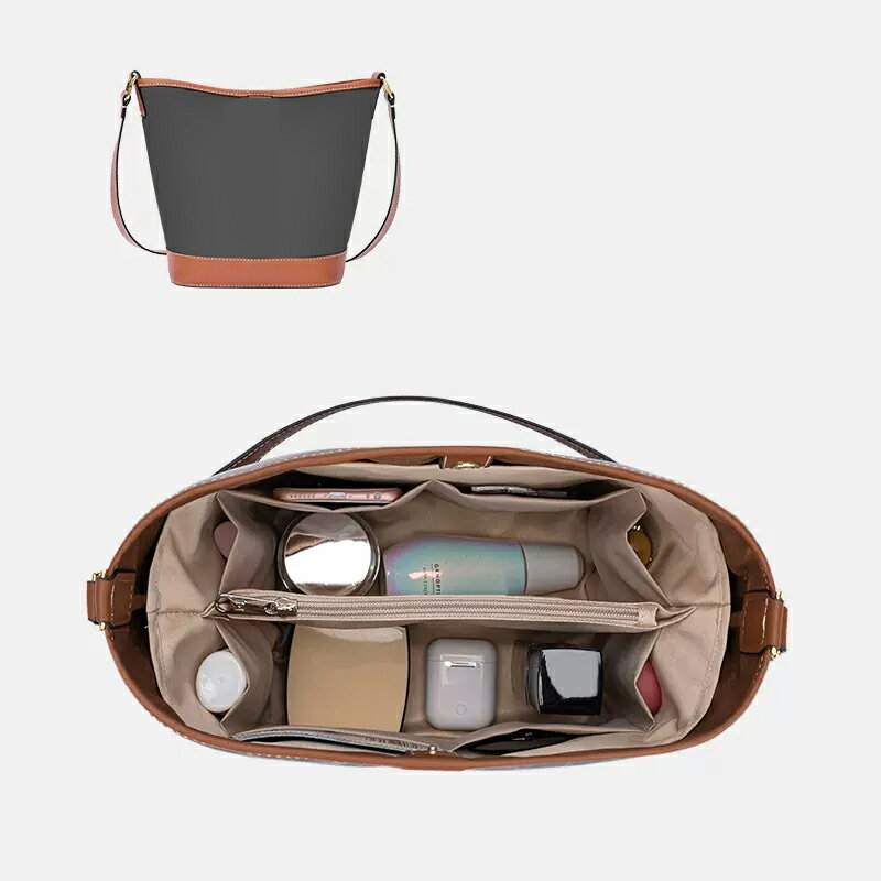 バッグインバッグ セリーヌ Celine対応 軽量 自立 チャック付き 小さめ 大きめ バッグの中 整理 整頓 通勤 旅行バッグ