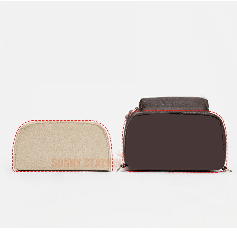 バッグインバッグ LV PALM SPRINGS対応 自立 軽い インナーバッグ ルイヴィトン対...