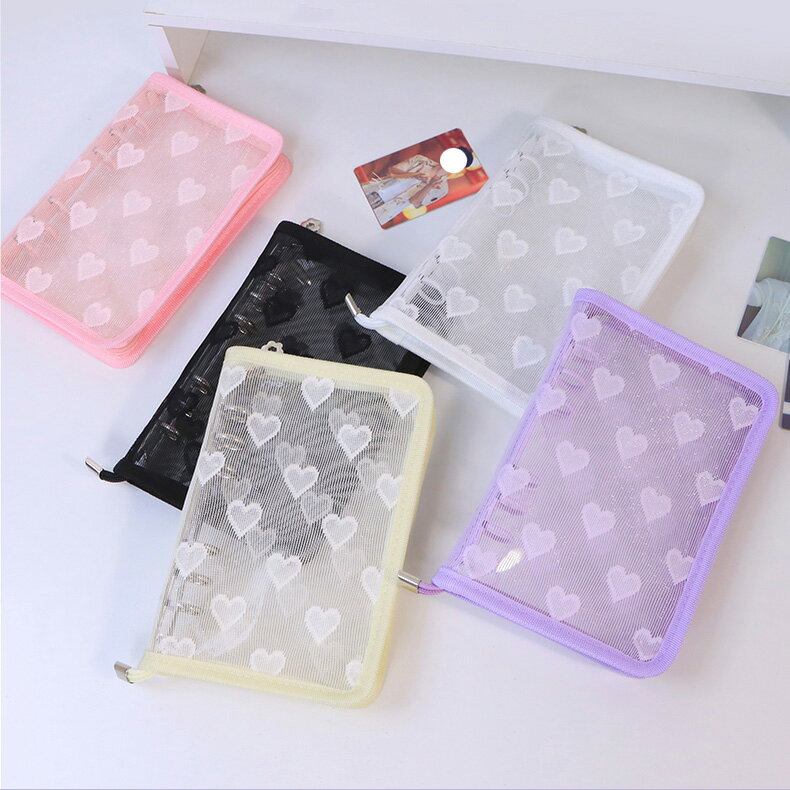 ＼2点以上で600円OFFクーポン★お買い物マラソン限定／【リフィル10枚付属】 シール帳 透明 クリア バイ..