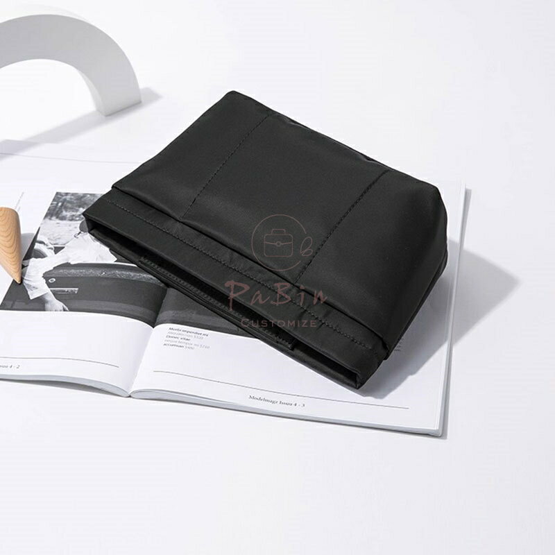 樂天商城 - バッグインバッグ 大容量 自立 軽量 ナイロン 防水 インナーバッグ シンプル 無地 収納バッグ 収納ポーチ マルチポケット 旅行バッグ 仕切り 整理 収納 バッグ PaBin