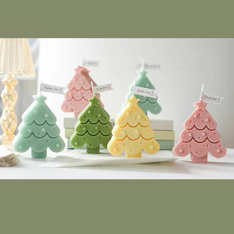 Rakuten - クリスマス 雰囲気飾り クリスマスかわいい装飾品 クリスマスろうそく テーブルの飾り 可愛い 贈り物 クリスマスプレゼント　クリスマスパーディー誕生祝　3個セット