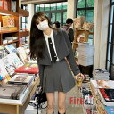 卒業式スーツ JK制服 女の子 女の子スーツ 入学式スーツ 2点セット 3点セット グレー ジャケット プリーツスカート ミニスカートシャツ フォーマル 子供スーツ ガールズ 文化祭 成人式 高校生 中学生 入学式 S M L XL 韓国 おしゃれ 送料無料