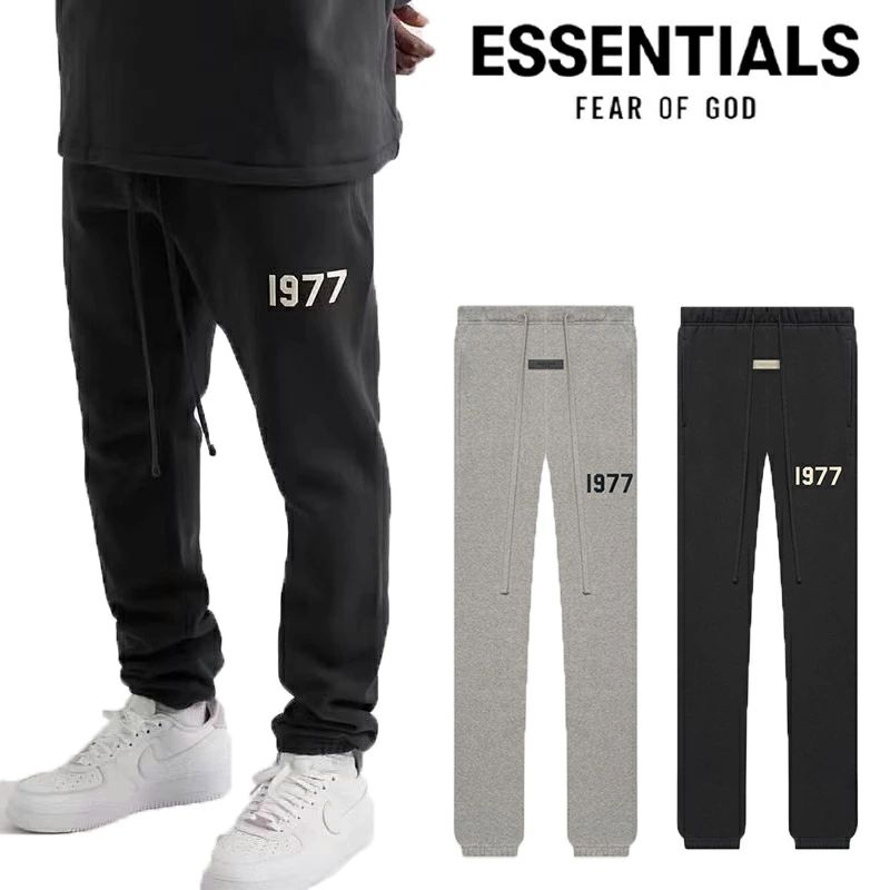 ESSENTIALS エッセンシャルズ パンツ 1977ロゴパンツ スウェットパンツ 長ズボン パンツ 男女兼用 新品