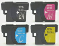Rakuten - BROTHER　LC11-4PK(4色セット)[ブラザー互換（汎用）インクカートリッジ]【あす楽対応_関東】【安心保証】【送料無料】10P11Apr15