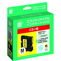 【ポイントアップ中！】【即納】リコー GC21 (カラー：3色) Mサイズ(各約1000枚)ecorica[エコリカ製リサイクルインク]【ご注文単位:2個以上・色組合せ可】GX2500/GX3000/GX5000/GX7000【あす楽対応】【安心保証】【条件付き送料無料】
