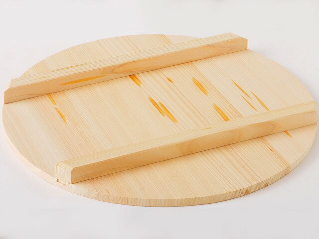Rakuten - 飯台 蓋 33cm ＼木曽さわら／ 寿司桶用蓋 寿司飯台用 木製 ふた 日本製 国産さわら 約5～6合 大容量 衛生的
