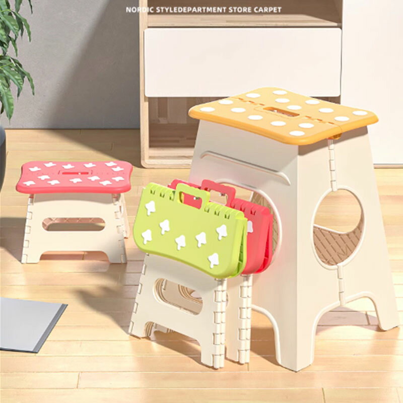 Rakuten - ■限定クーポン配布■ 折りたたみ椅子 ロースツール 小さい椅子 持ち運び キッズ ローチェア スツール 子供用 折り畳み プラスチック椅子 足置き 踏み台 ミニスツール オットマン 玄関 椅子 北欧風 シンプル