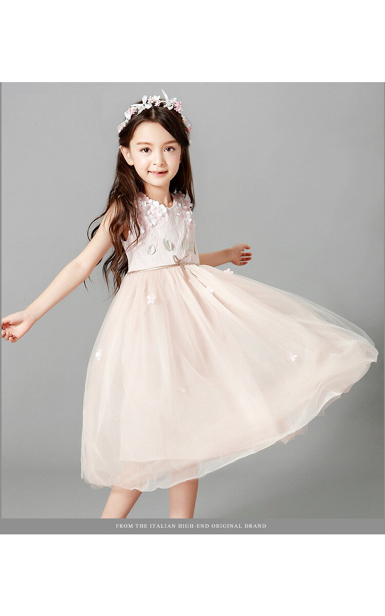 Rakuten - ＼スーパーセール限定クーポンあり／ 子供ドレス フォーマル ピアノ発表会 キッズ ジュニアドレス 女の子 ワンピース 七五三 結婚式 100 110 120 130 140 150 160