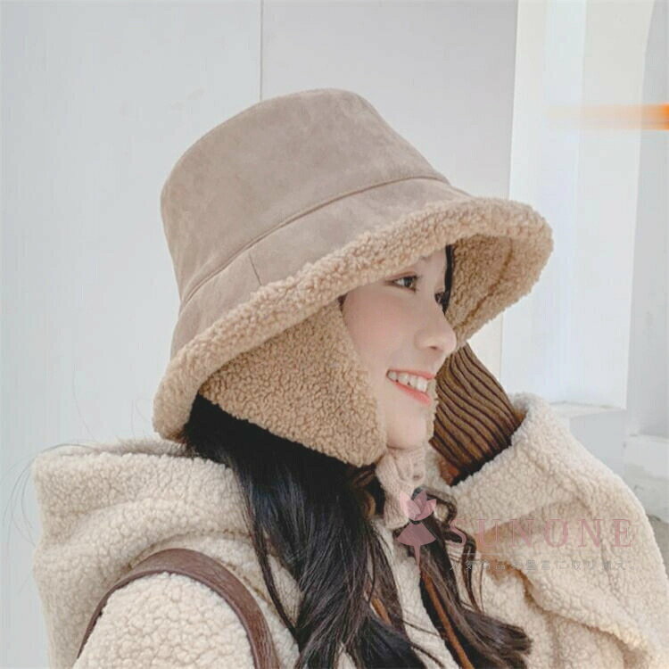 帽子 耳当て付き 自転車用 防寒 暖かい つば広 サファリハット 冬春兼用 風飛ばない