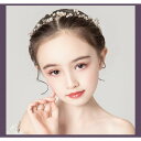 ヘアアクセサリー 子供 子供 ヘッドドレス 子供 髪飾り フラワーガール キッズ 頭飾り ピアノ発表会 七五三 入園式 入学式 カチューシャ キッズ ヘアピン パーティー クラウン