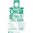 ポリ袋(OK袋)【 NO.3】0.03mm×80mm×150mm 20000枚×5箱セット【 規格袋 】【 業務用 】 国内産 】【 ビニール袋 】【 ポリエチ...