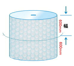 エアセルマット　ロールカット　EP-100S（ピンク）600mm×42m　10巻【 代引不可 】...