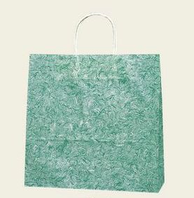 25CBE判　紙袋　雲竜　緑　200枚（50枚袋入り×4）