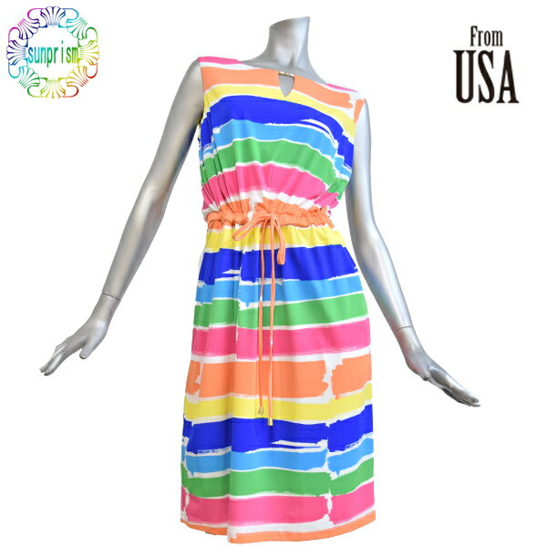 樂天商城 - ELLEN TRACY インポート ワンピース サイズ8 ジャージ リゾート ワンピ ストレッチワンピース 膝丈 セレブカジュアル アメリカ USA アメリカンLA ロサンゼルス アパレル インポート　個性派 個性的【即日発送】