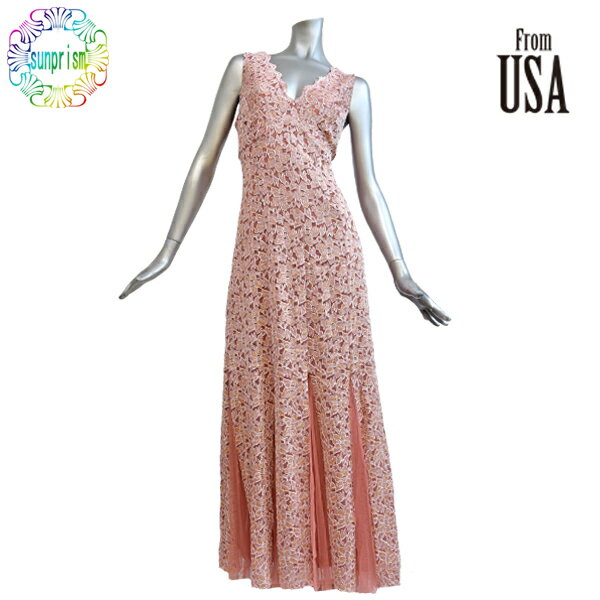 樂天商城 - Candalite インポートロングドレス サイズS レース リボン LA ドレス LA ワンピース ストレッチ リゾート ワンピ ロング セレブカジュアル アメリカ ロサンゼルスパーティー 演奏会 結婚式 二次会 発表会 【OUTLET】【即日発送】