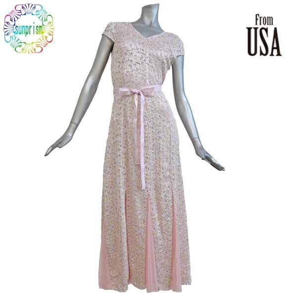 乐天商城 - Candalite インポートロングドレス サイズPS レース リボン LA ドレス LA ワンピース ストレッチ リゾート ワンピ ロング セレブカジュアル アメリカ ロサンゼルスパーティー 演奏会 結婚式 二次会 発表会 【OUTLET】【即日発送】