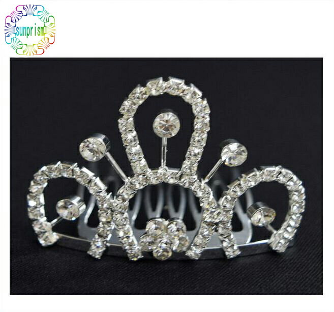 【1000円ポッキリ】キラキラ輝くプリンセスティアラ クリスタル キラキラ ストーン