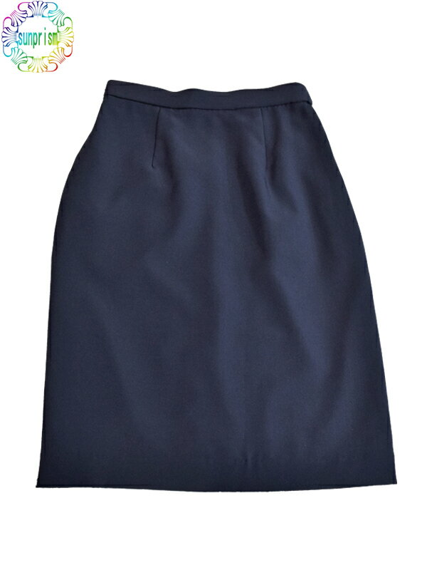 【訳あり】【1500円ポッキリ】スカートタイトスカート SK250 ネイビー Sサイズ スカート ポケット付き お出掛けスカート 通勤 ビジネスシーン 会社 営業 式典 BOTTOMS 小さいサイズ