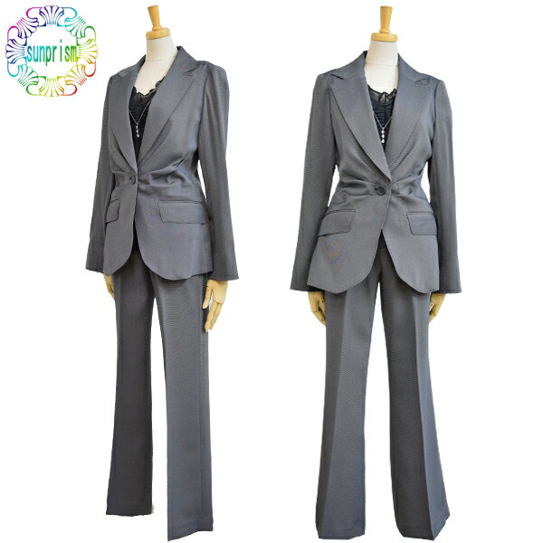 樂天商城 - 【期間限定】スーツレディース ママ レディース グレー c359 卒業式 入学式お受験 卒園式 入園式 七五三 セットアップ セレモニースーツ お宮参り 服装 母親 母 30代 40代セレモニー スーツ テーラードジャケット ブラウス パンツスーツ 3点セットスーツ