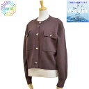 【1000円ポッキリ】【訳あり】オーバーサイズカーディガン 長袖カーディガン ブラウン 金ボタンニットカーディガン レディース あったか ニット 羽織 軽い