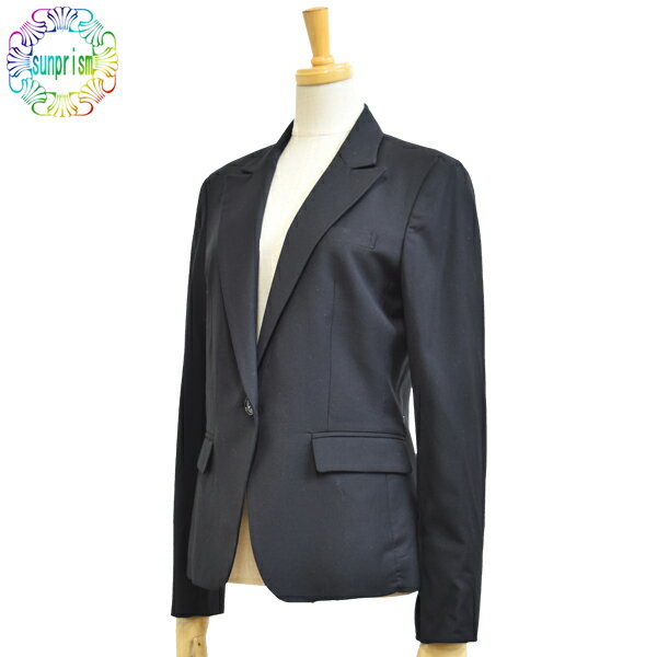【1980円ポッキリ】【訳あり】ジャケット テーラードジャケット J655 ブラック 1つボタン ビジネスライフ 通勤 仕事 オフィスジャケット リクルートジャケット 入園式 入学式 卒業式 羽織