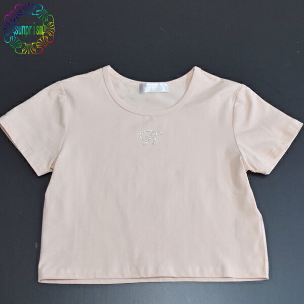 値下げしました【500円ポッキリ】Tシャツ チビTシャツ クロップドTシャツ 半袖 春 夏 秋 BOX724 サイズF 綿混 トップス タウンウェアー カジュアル カットソー インナー ダンス ルームウェア ヨガ フィットネス ストレッチ ネコポス対応 即日発送 sunprism-10121917 【レディーススーツ】サンプリズム サンプル画像2