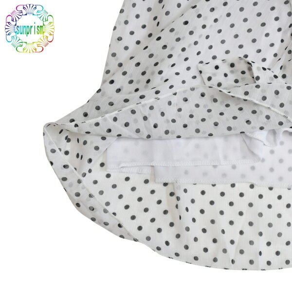 【1500円ポッキリ】ドットワンピース シフォンワンピース チュニック ワンピース OP510 ホワイト ミニ丈 ワンピース ふんわりワンピース サイズM 春 夏 秋 ギャザーワンピース 体型隠し 大人 上品 レディース ファッション 着痩せ 軽い フラワープリント フリル袖 3