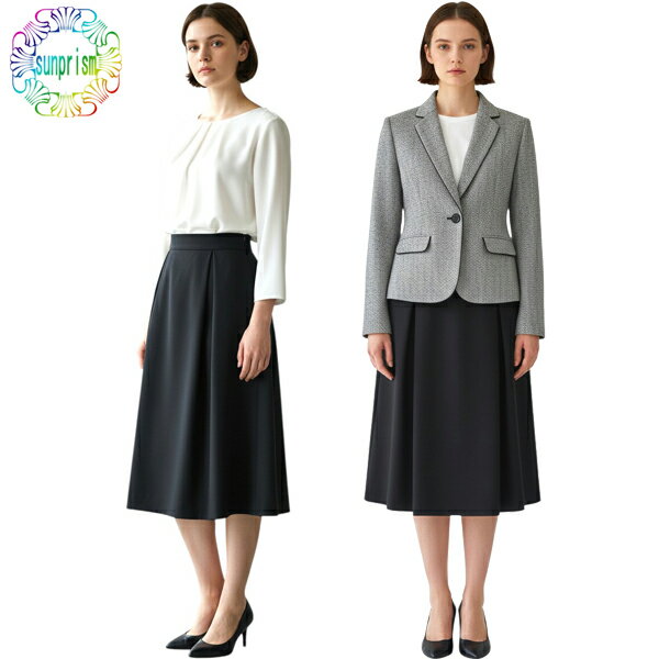 樂天商城 - 【訳あり】スーツレディース スカートスーツ テーラードカラースーツ ブラックxホワイト c415 卒業式 入学式お受験 卒園式 入園式 七五三 セットアップ お宮参り 服装 母親 母 セレモニー スーツ ノーカラージャケット ブラウス 3点セットスーツ 営業