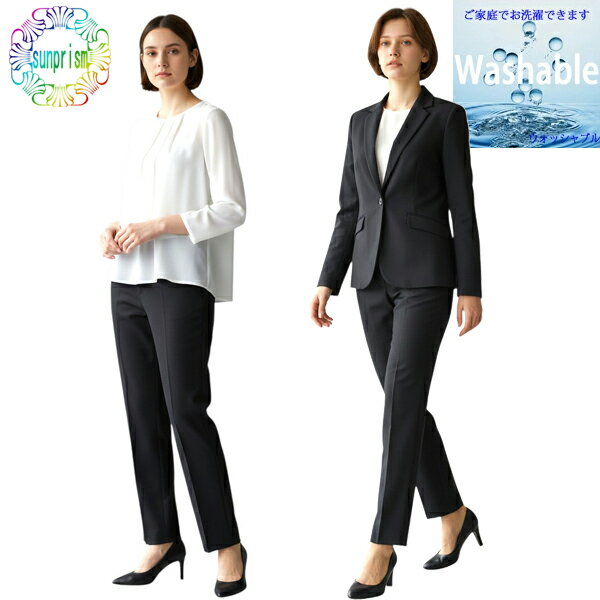乐天商城 - 【訳あり】 3点セット スーツレディース パンツスーツ テーラードカラースーツ ブラック c469 3点セット 卒業式 入学式お受験 卒園式 入園式 七五三 セットアップ お宮参り 服装 母親 母 セレモニー スーツ ノーカラージャケット ブラウススーツ 営業