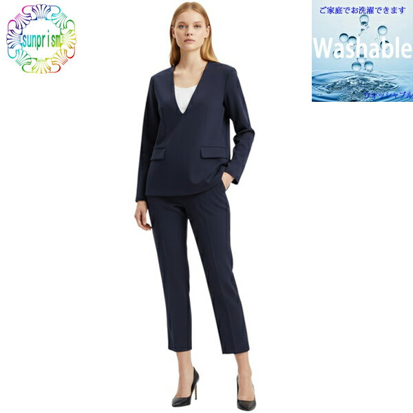 乐天商城 - フォーマルスーツ セレモニースーツ 式典スーツ パンツスーツ セレモニーワンピース 演奏会 コンサート衣装 セットアップスーツ ジャージスーツ 洗えるスーツ セットスーツ