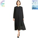 ブラックフォーマルワンピース セレモニーワンピース ブラックフォーマル 大きいサイズ ロング 春 夏 秋 ブラックフォーマルワンピース ゆったりOP403 3L...