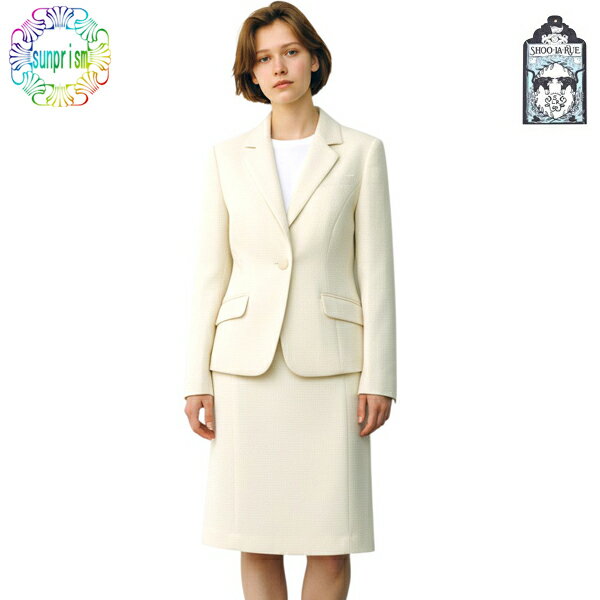 スーツレディース セレモニースーツ 【期間限定】お受験 面接 入学式 ママスーツ スカート スーツ ジャケット スカート セットアップ ベージュ M L C69 テーラードカラースーツ カラーフォーマル 母 ママ 結婚式 大人 フォーマル セットシューラルー アウトレット