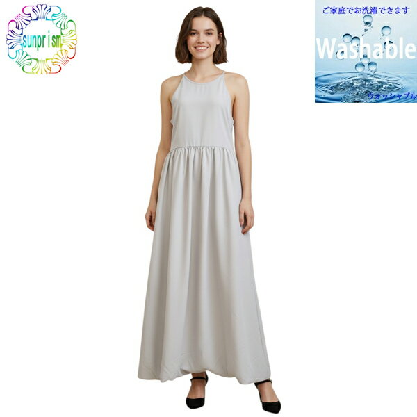 乐天商城 - 【1980円ポッキリ】ジャンパースカー ト ジャンスカ OP609 トールサイズ グレー ふんわり 体型カバー 体型隠し 大人 上品 20代30代 40代レディース ファッション 着痩せ